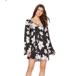 Show Me Your Mumu Joni Flow Satin Dress XS